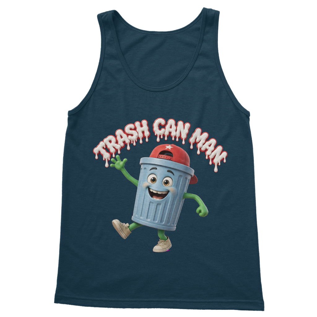 TRASH CAN MAN Classic Adult Vest Top