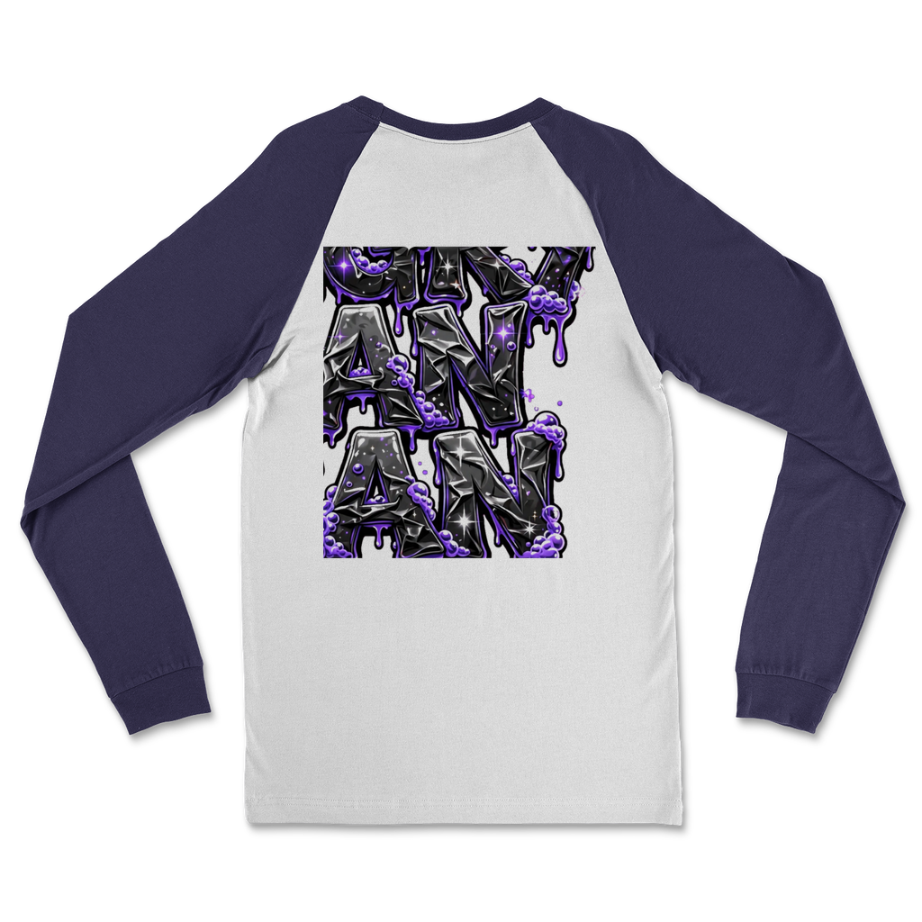 ANGRY CAN MAN 3.0 Classic Raglan Long Sleeve Shirt