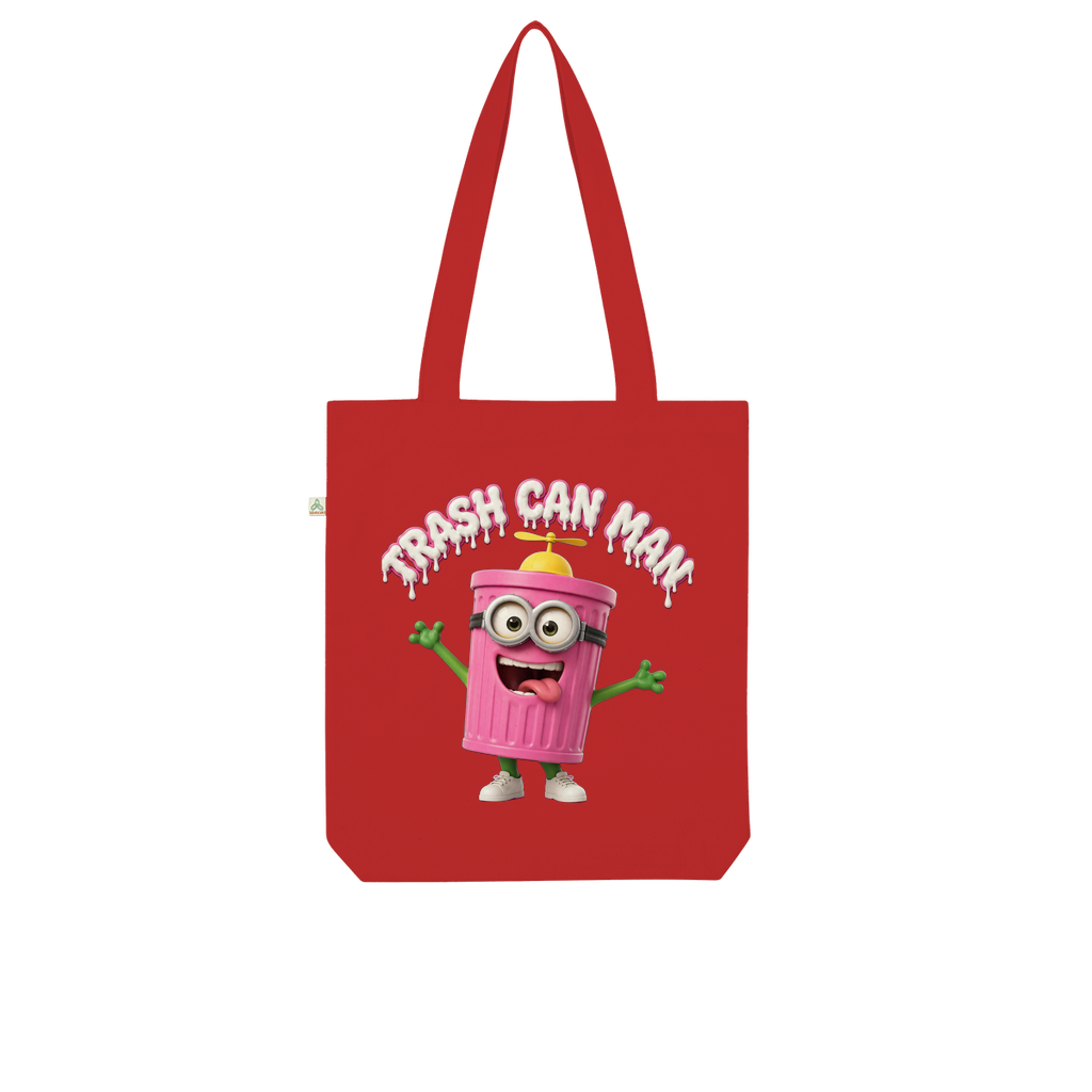 TRASH CAN MAN Organic Tote Bag