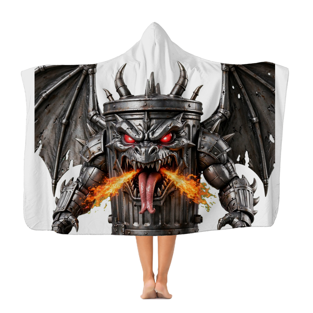 ANGRY CAN MAN 3.0 Classic Adult Hooded Blanket