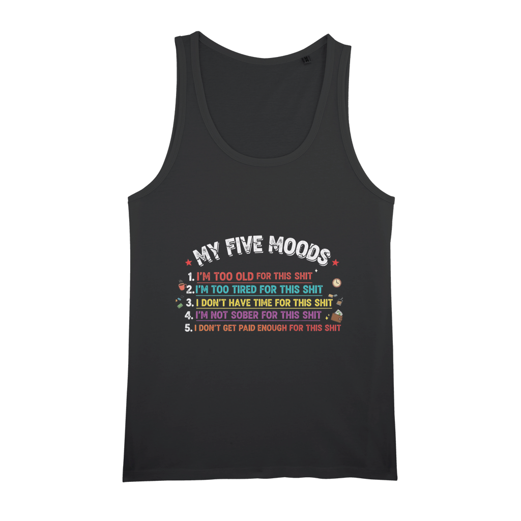SARCASM 105 Organic Jersey Unisex Tank Top