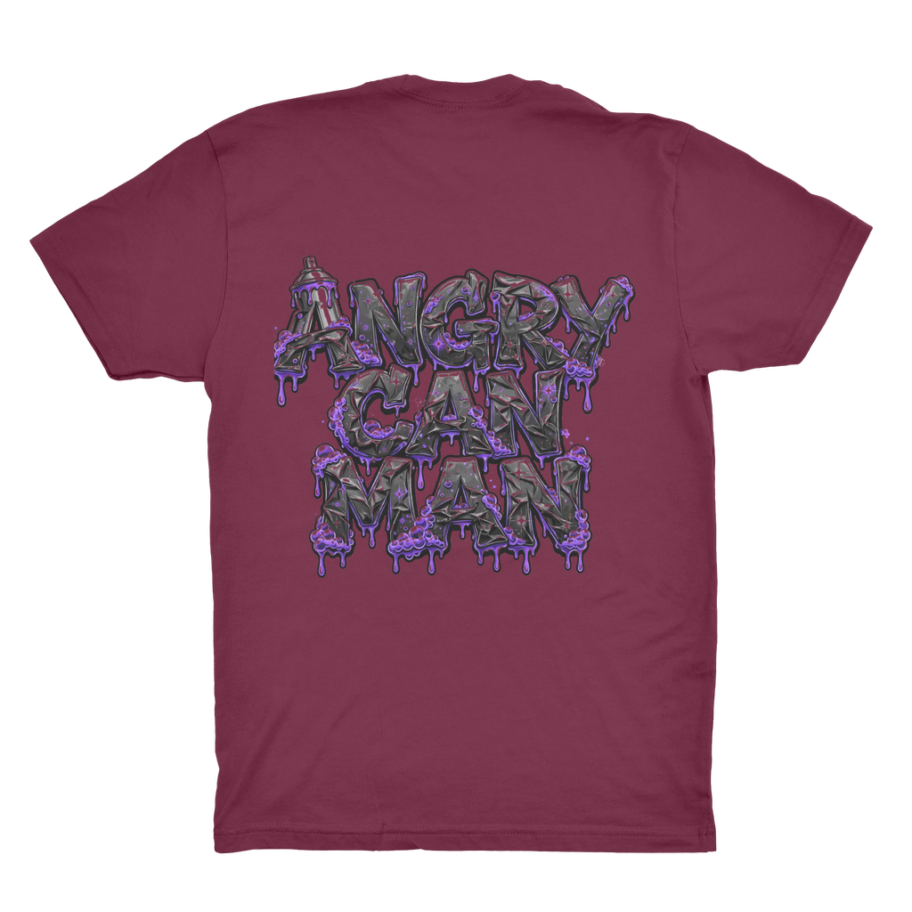 ANGRY CAN MAN 3.0 Organic Adult T-Shirt