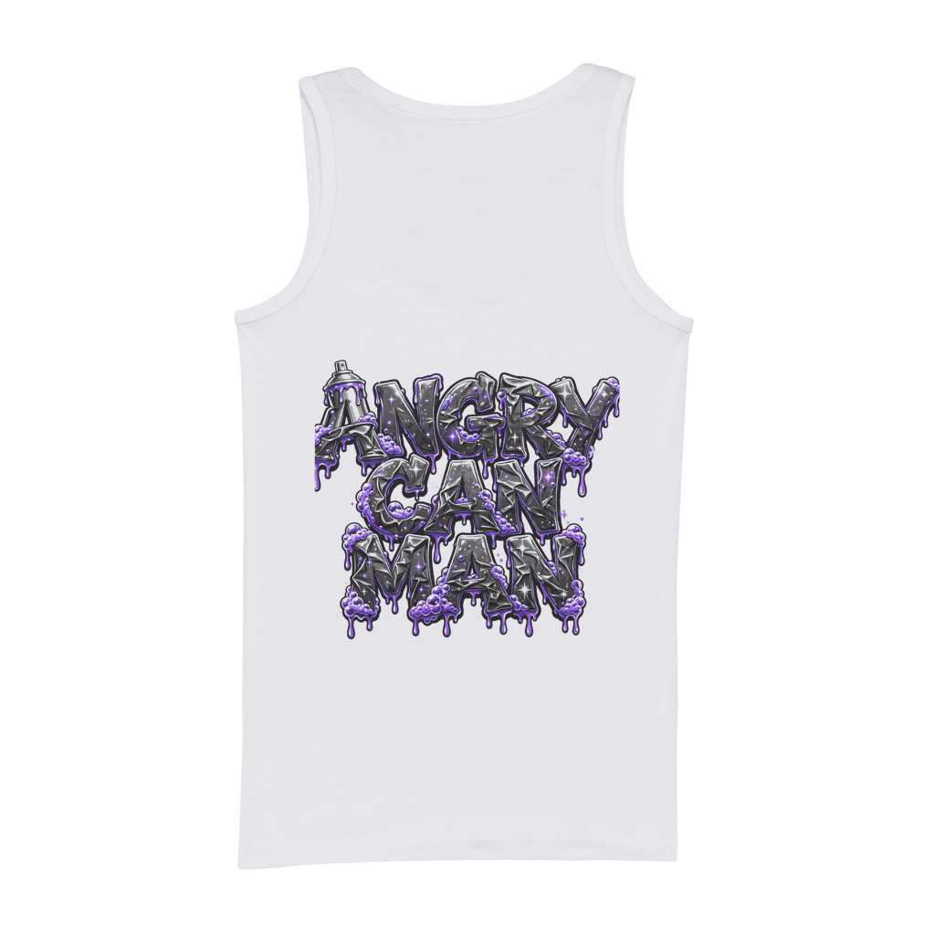 ANGRY CAN MAN 3.0 Organic Jersey Womens Tank Top