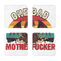 SARCASM 105 Sublimation Coasters Pack of Four