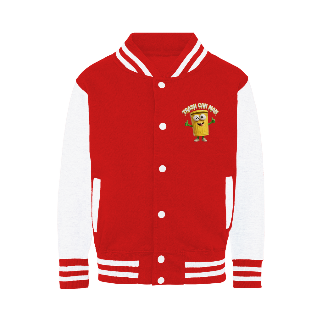 TRASH CAN MAN Varsity Jacket