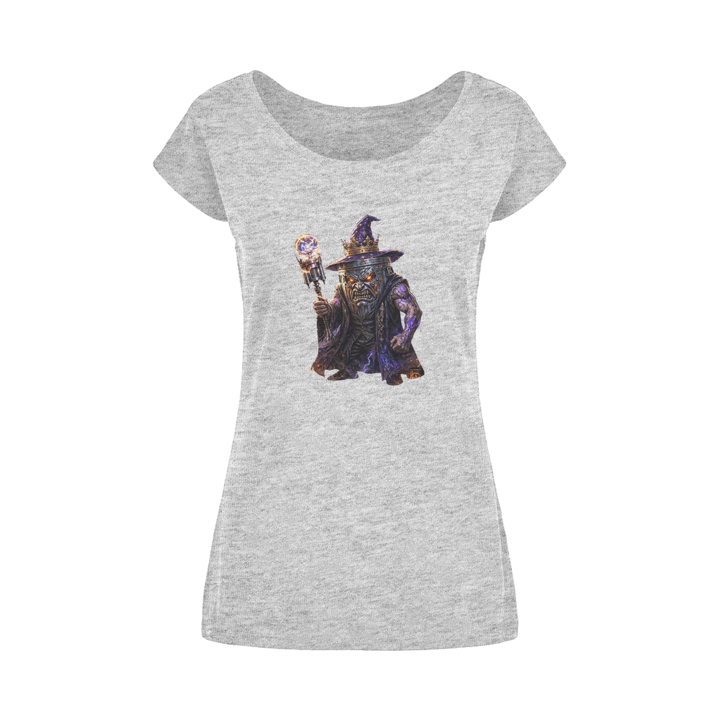 angry can man Wide Neck Womens T-Shirt XS-5XL
