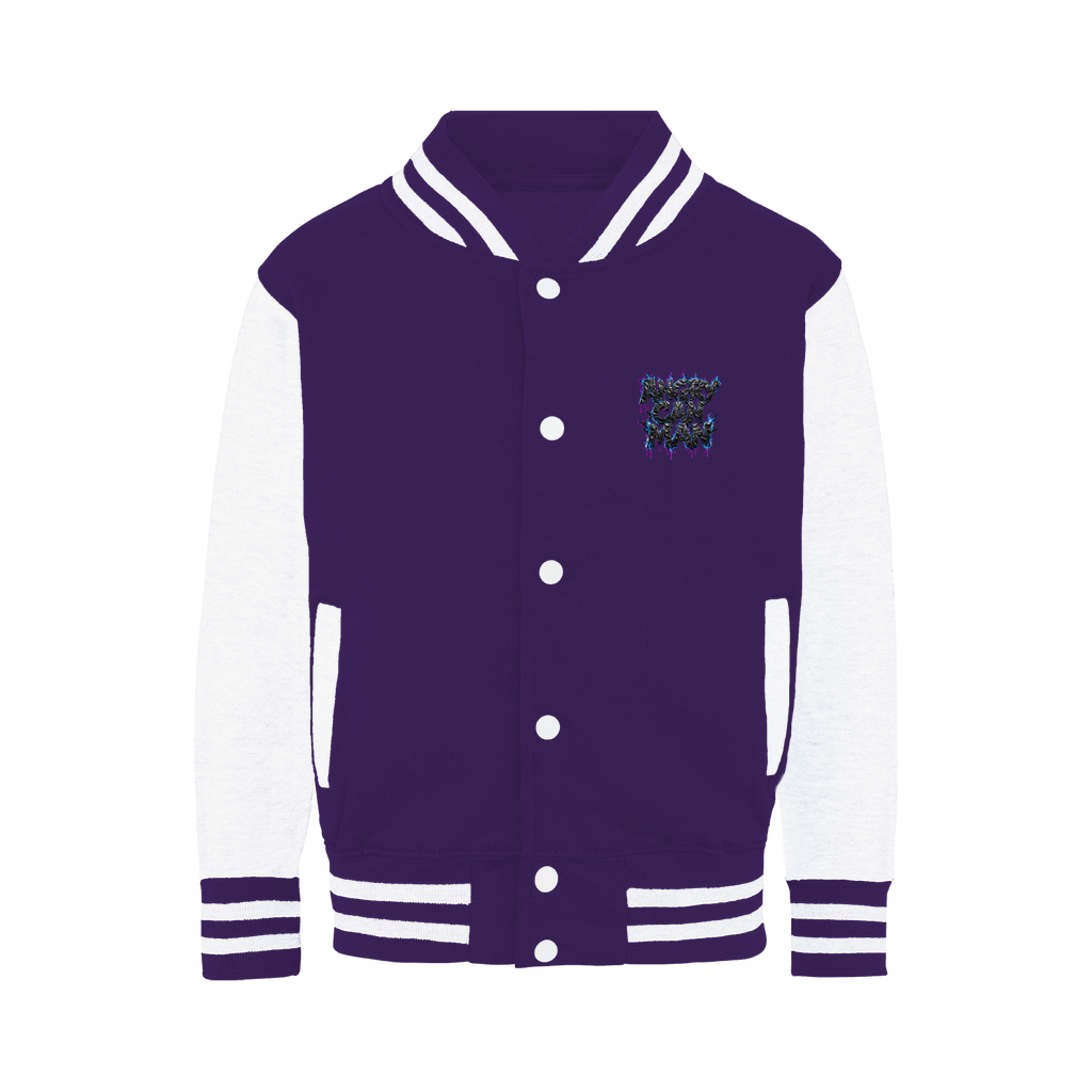 angry can man Varsity Jacket