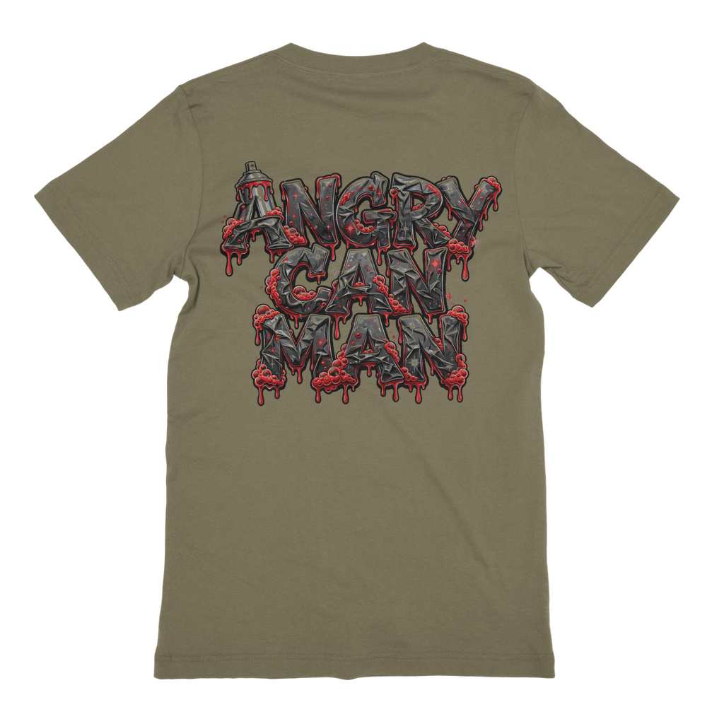 ANGRY CAN MAN 2.0 Premium Jersey Adult T-Shirt