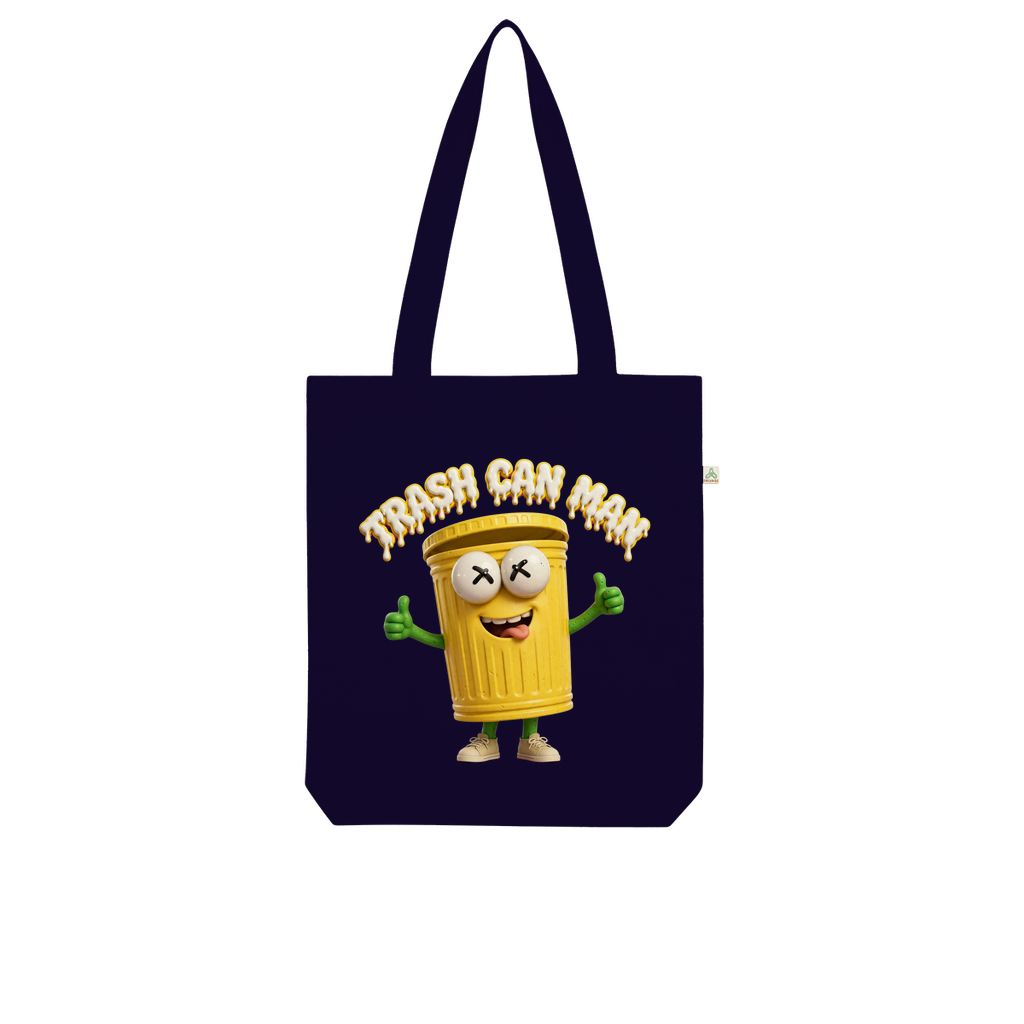 TRASH CAN MAN Organic Tote Bag