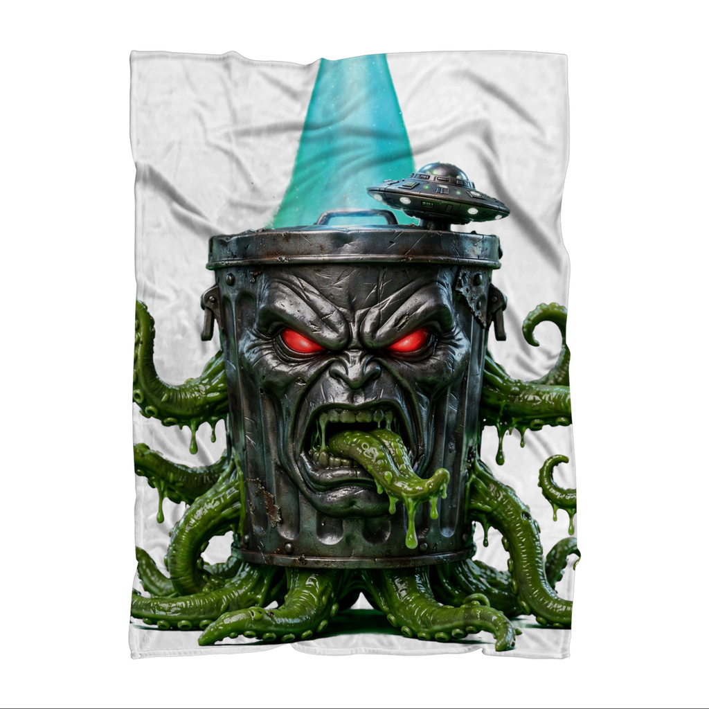 ANGRY CAN MAN 2.0 Sublimation Throw Blanket