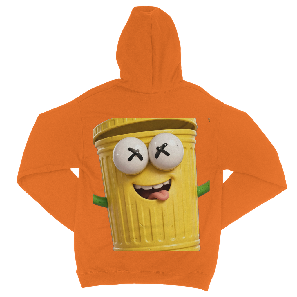 TRASH CAN MAN Classic Adult Zip Hoodie