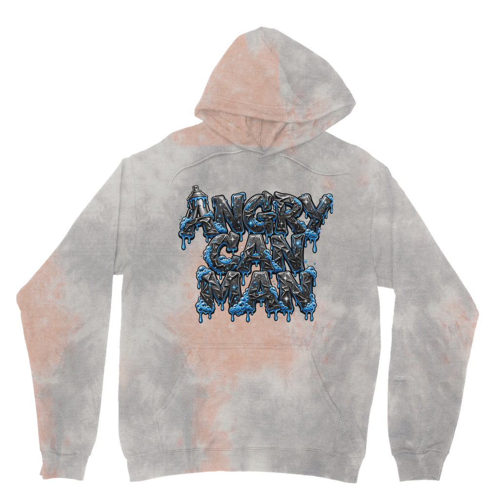 ANGRY CAN MAN 2.0 Tie Dye Hoodie