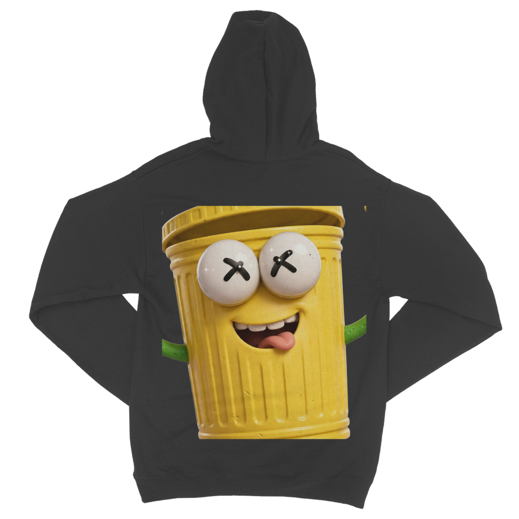 TRASH CAN MAN Classic Adult Zip Hoodie