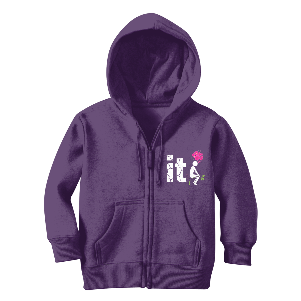 SARCASM 105 Classic Kids Zip Hoodie