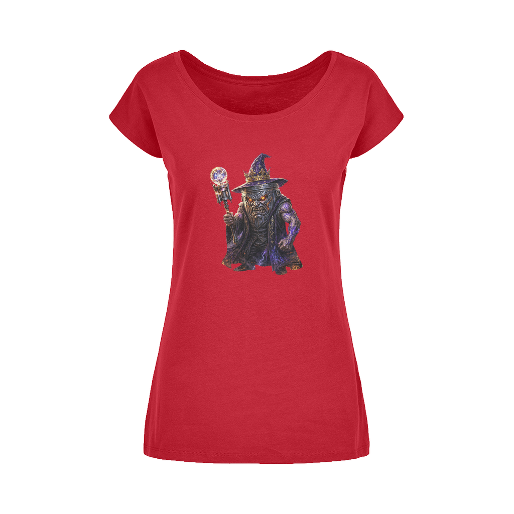 angry can man Wide Neck Womens T-Shirt XS-5XL
