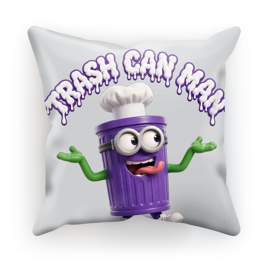 TRASH CAN MAN Sublimation Cushion Cover