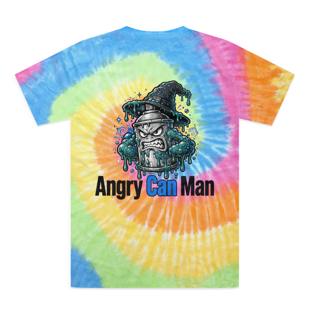 ANGRY CAN MAN 2.0 Tie-Dye T-Shirt