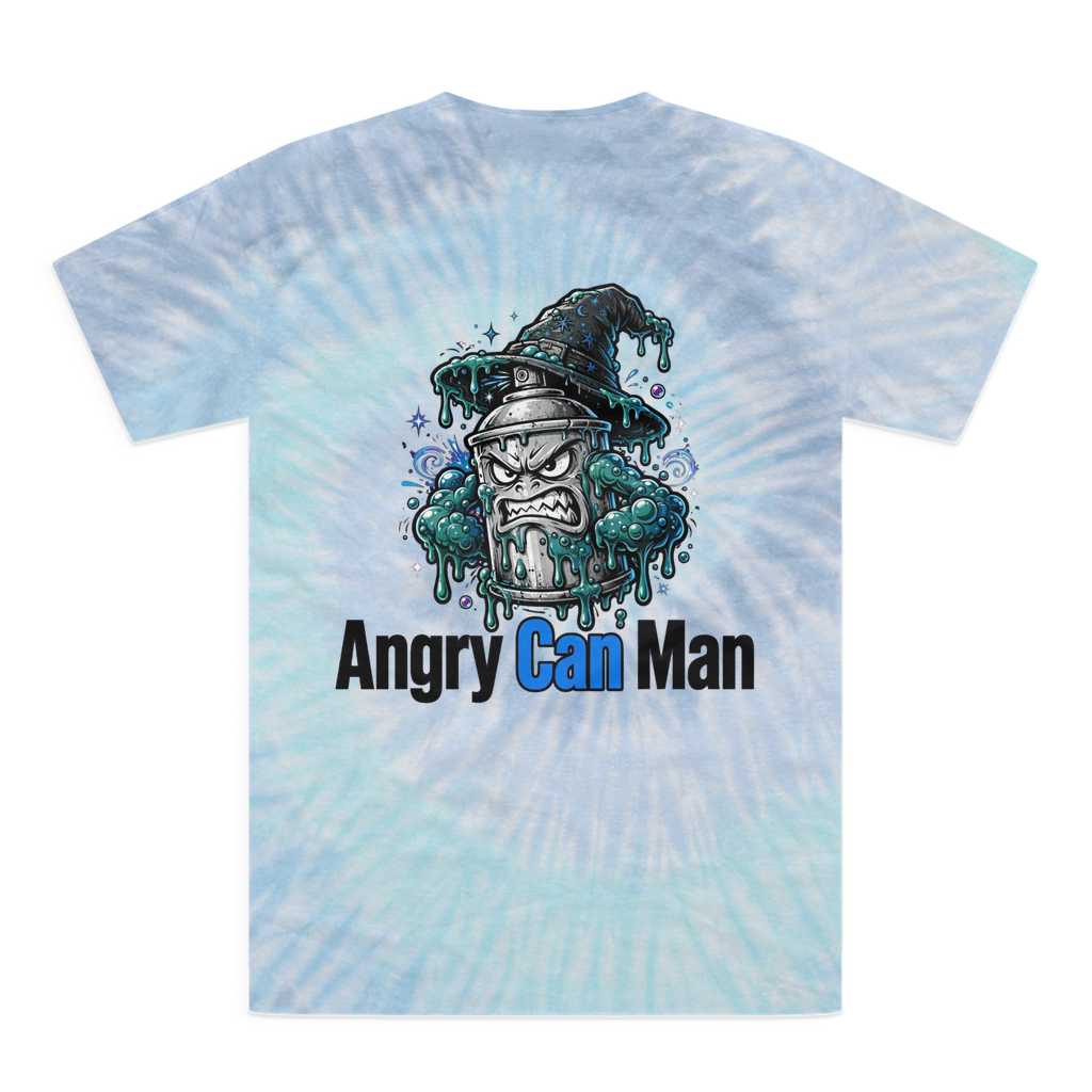 ANGRY CAN MAN 2.0 Tie-Dye T-Shirt