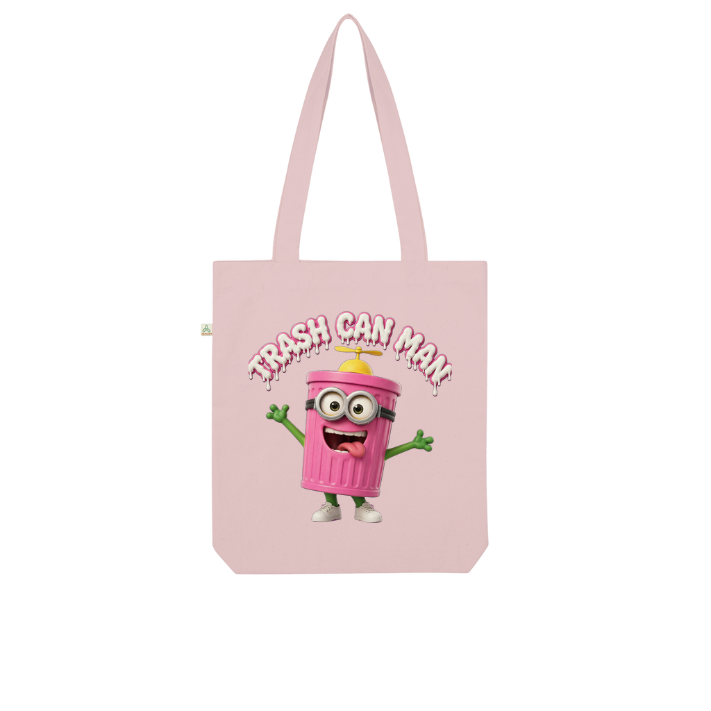 TRASH CAN MAN Organic Tote Bag