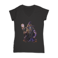 angry can man Classic Women's V-Neck T-Shirt