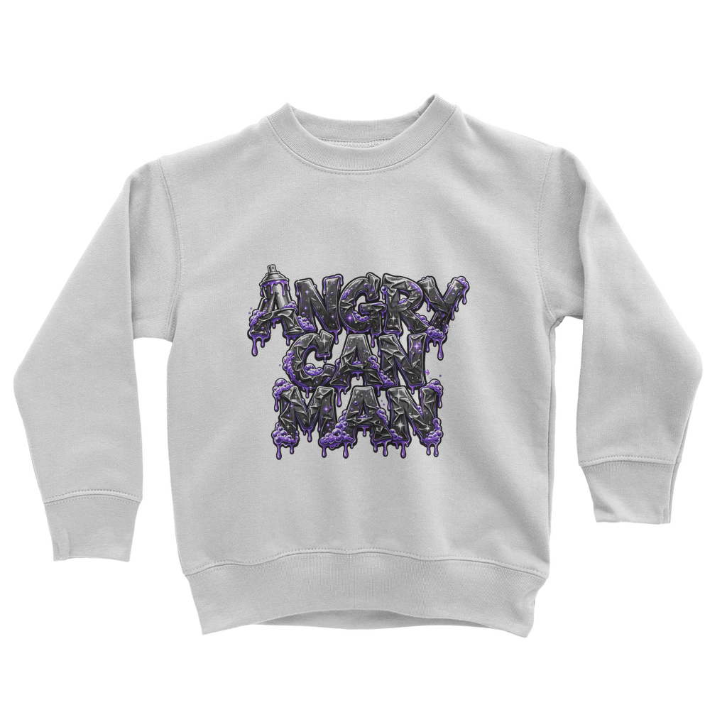 ANGRY CAN MAN 3.0 Classic Kids Sweatshirt