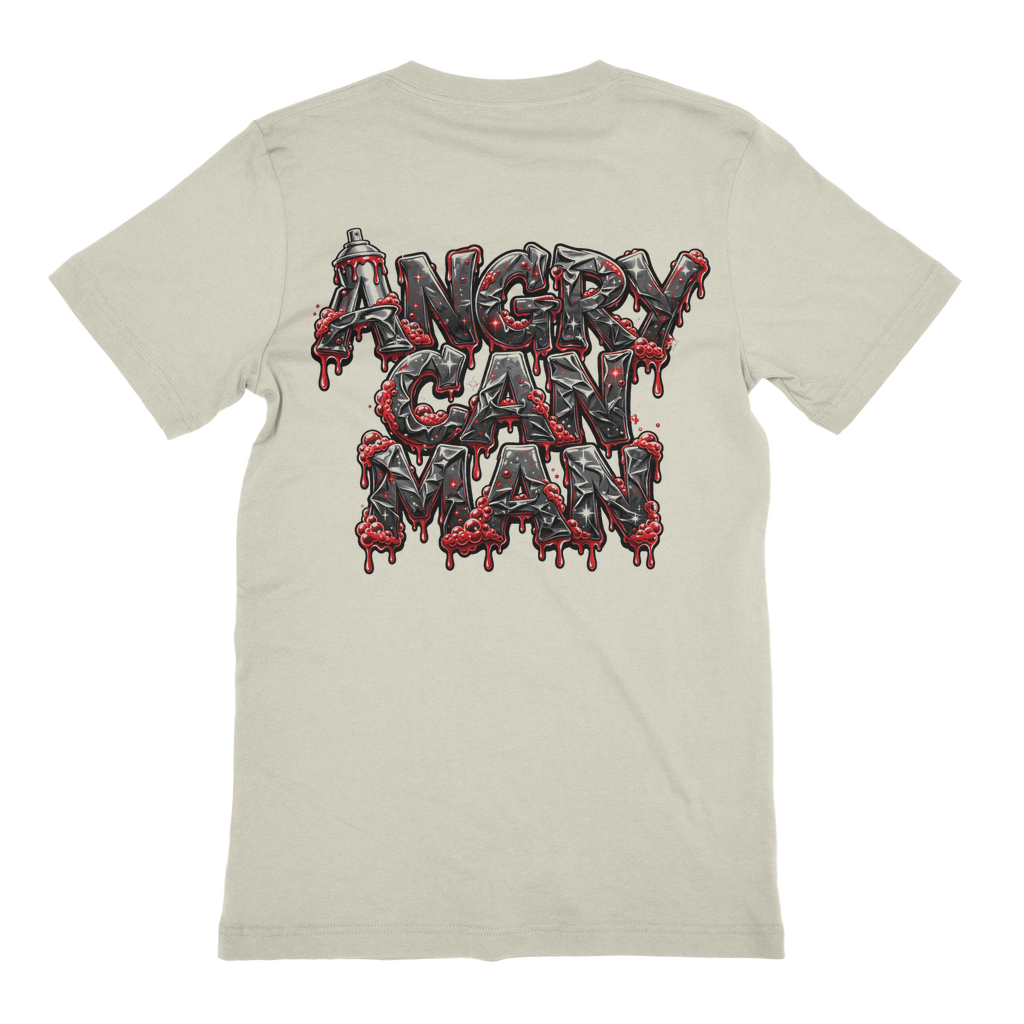 ANGRY CAN MAN 2.0 Premium Jersey Adult T-Shirt
