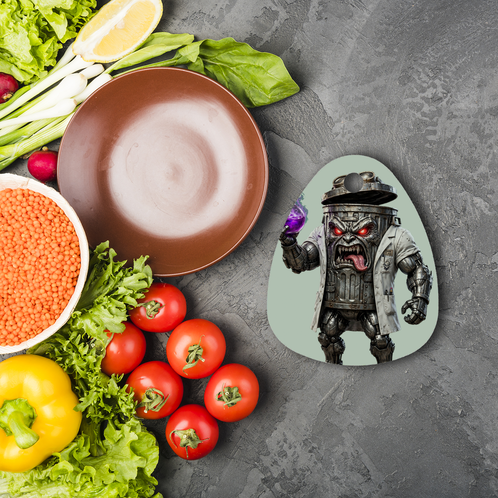 ANGRY CAN MAN 3.0 Sublimation Glass Cutting Board