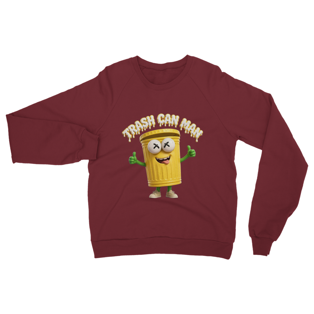 TRASH CAN MAN Classic Adult Sweatshirt
