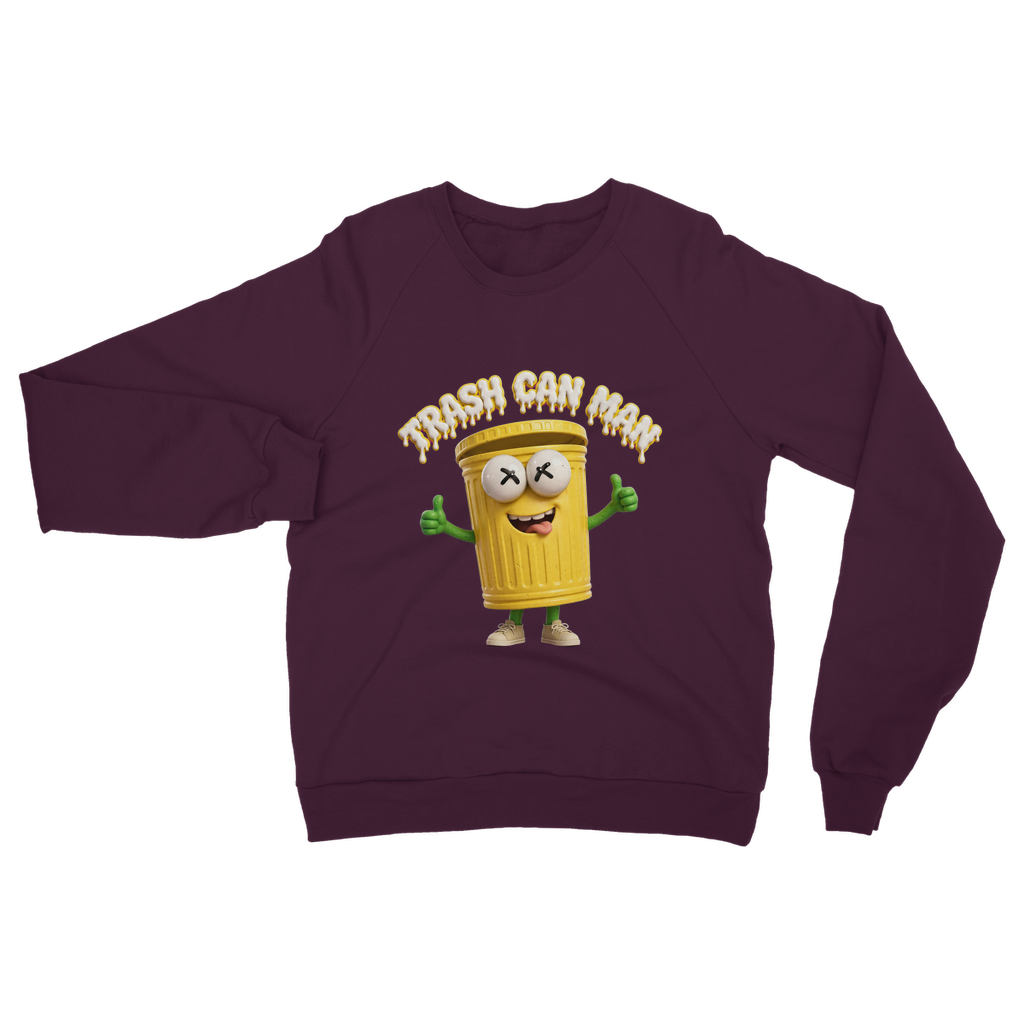 TRASH CAN MAN Classic Adult Sweatshirt