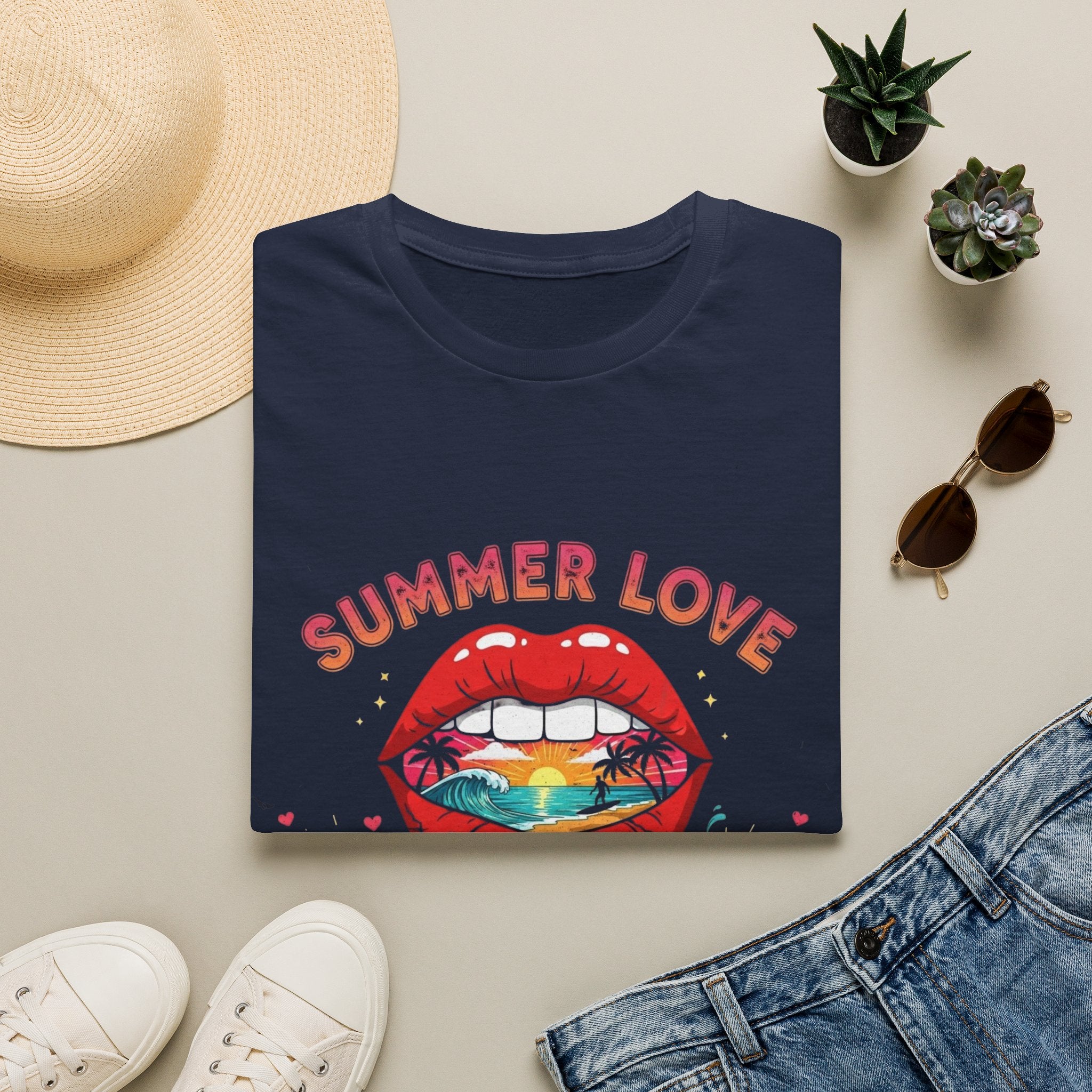Copy of T‑Shirt — Vintage Sunrise 'Some People Are Like Sunrises' Graphic Tee