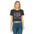 ANGRY CAN MAN 2.0 Classic Women's Cropped Raw Edge T-Shirt