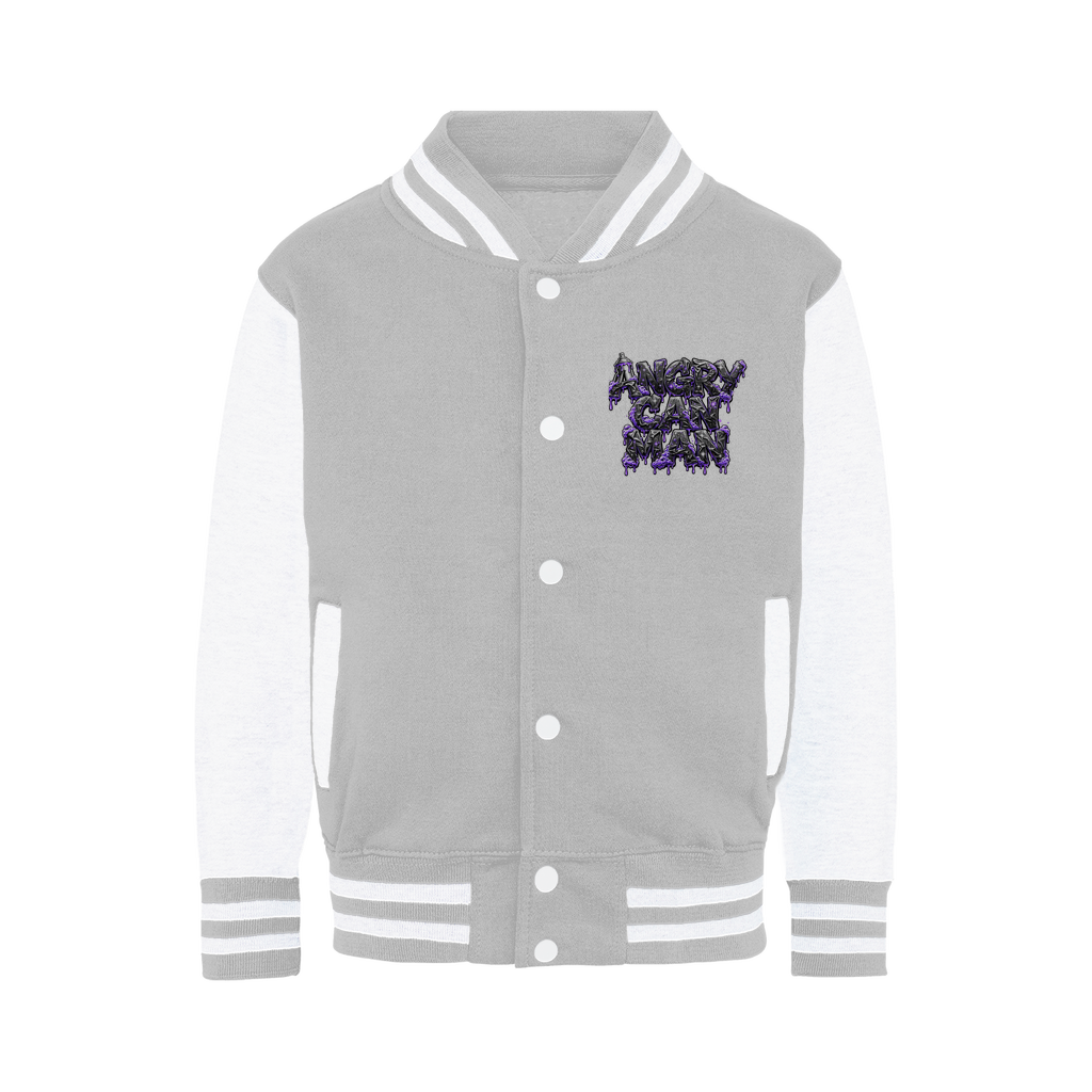 ANGRY CAN MAN 3.0 Varsity Jacket