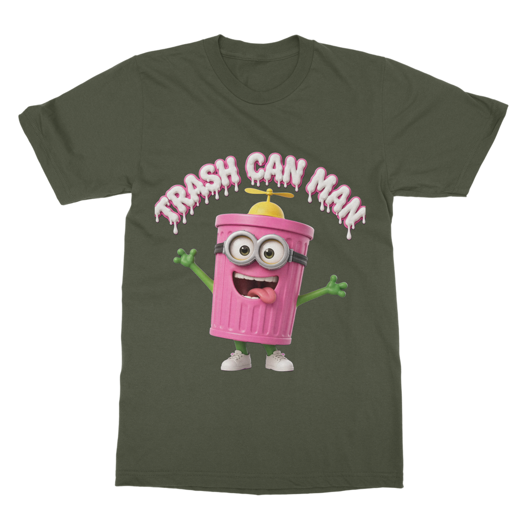 TRASH CAN MAN T-Shirt Dress