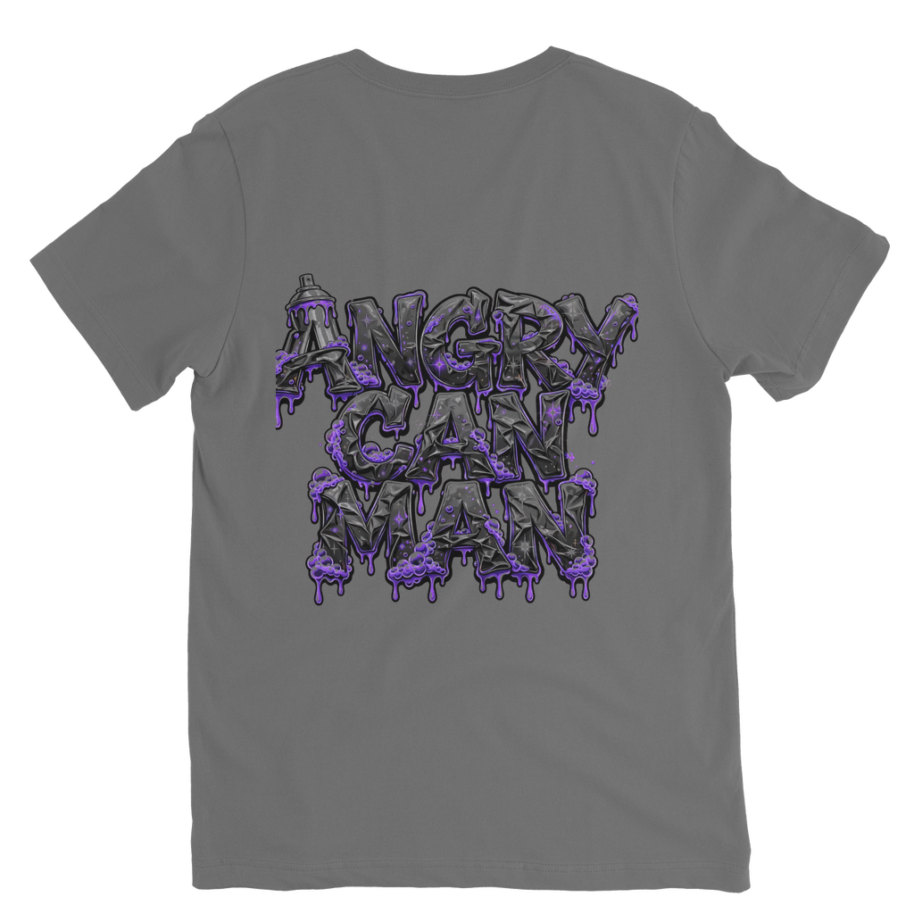 ANGRY CAN MAN 3.0 Classic V-Neck T-Shirt