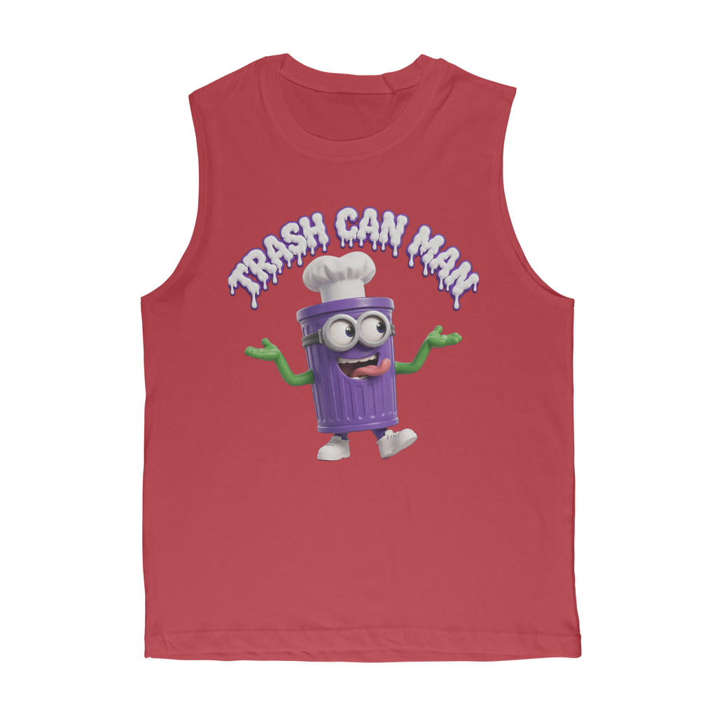 TRASH CAN MAN Classic Adult Muscle Top