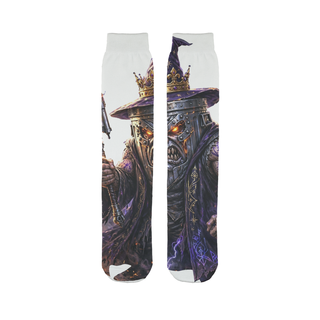 angry can man Sublimation Sock