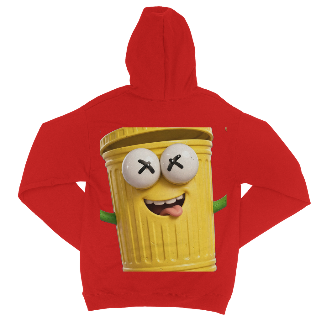 TRASH CAN MAN Classic Adult Zip Hoodie