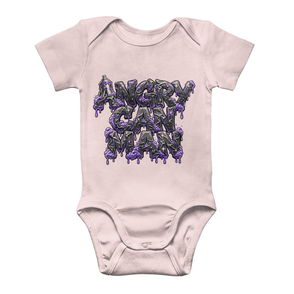 ANGRY CAN MAN 3.0 Classic Baby Onesie Bodysuit