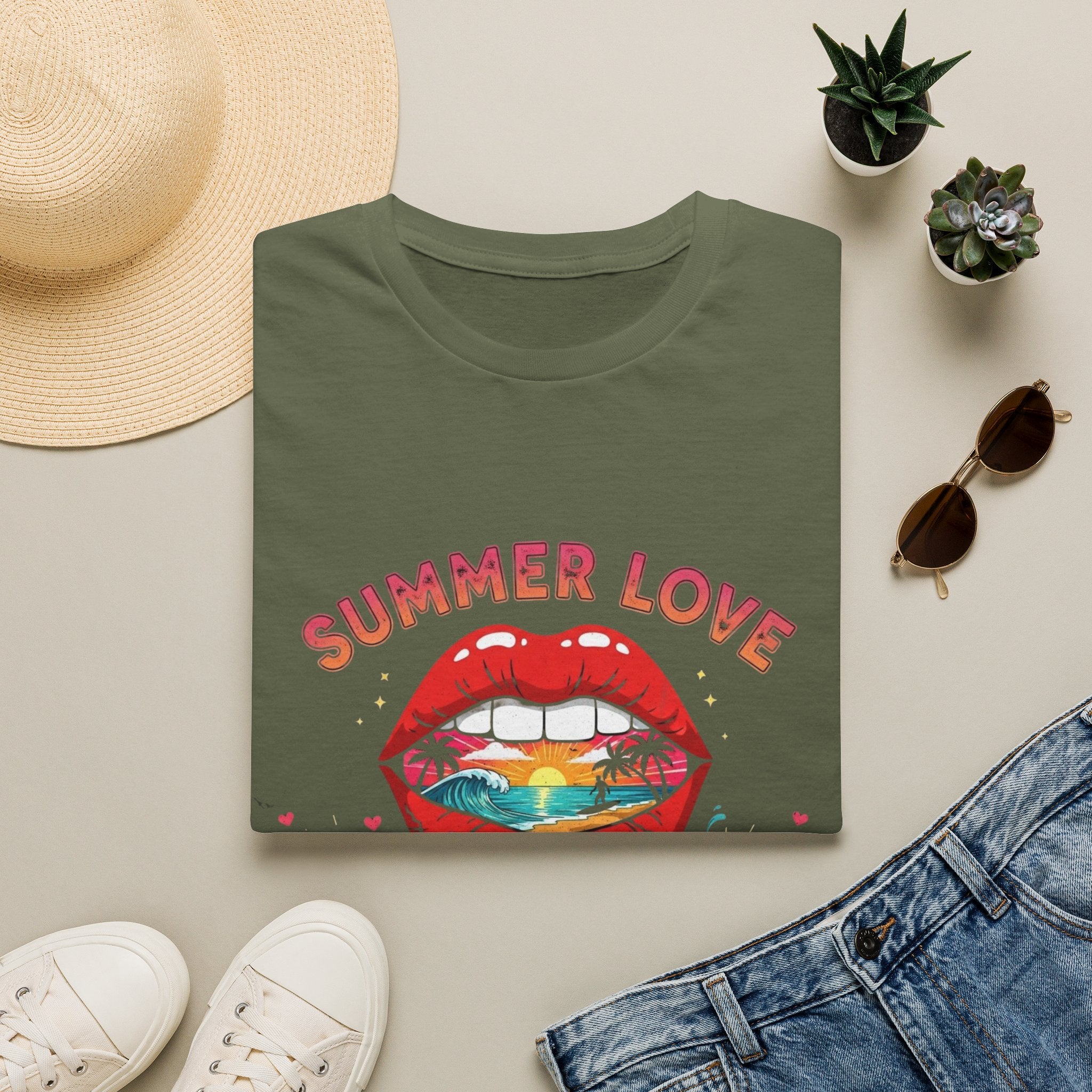 Copy of T‑Shirt — Vintage Sunrise 'Some People Are Like Sunrises' Graphic Tee