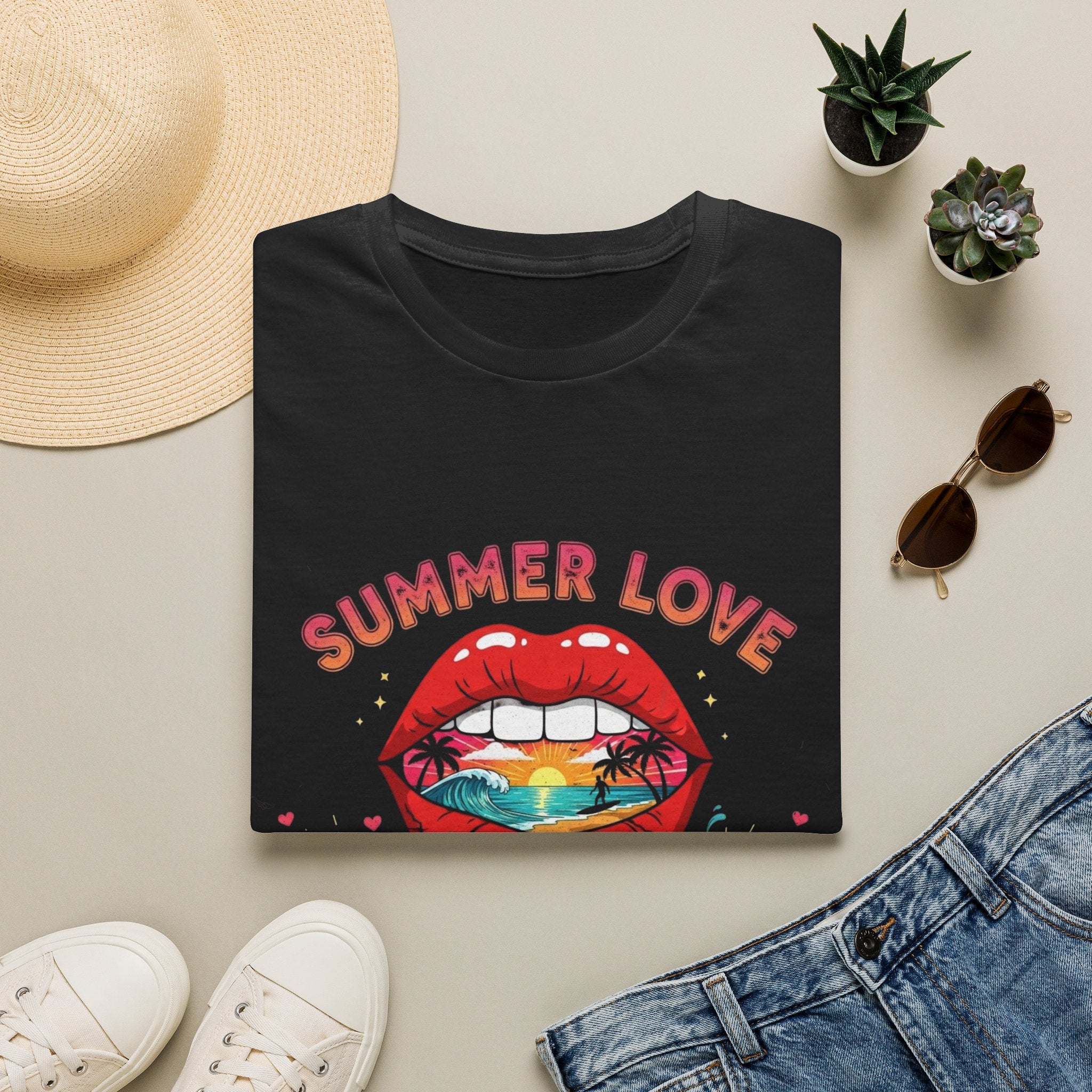 Copy of T‑Shirt — Vintage Sunrise 'Some People Are Like Sunrises' Graphic Tee