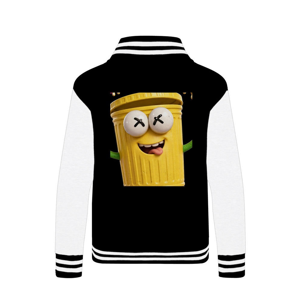 TRASH CAN MAN Varsity Jacket