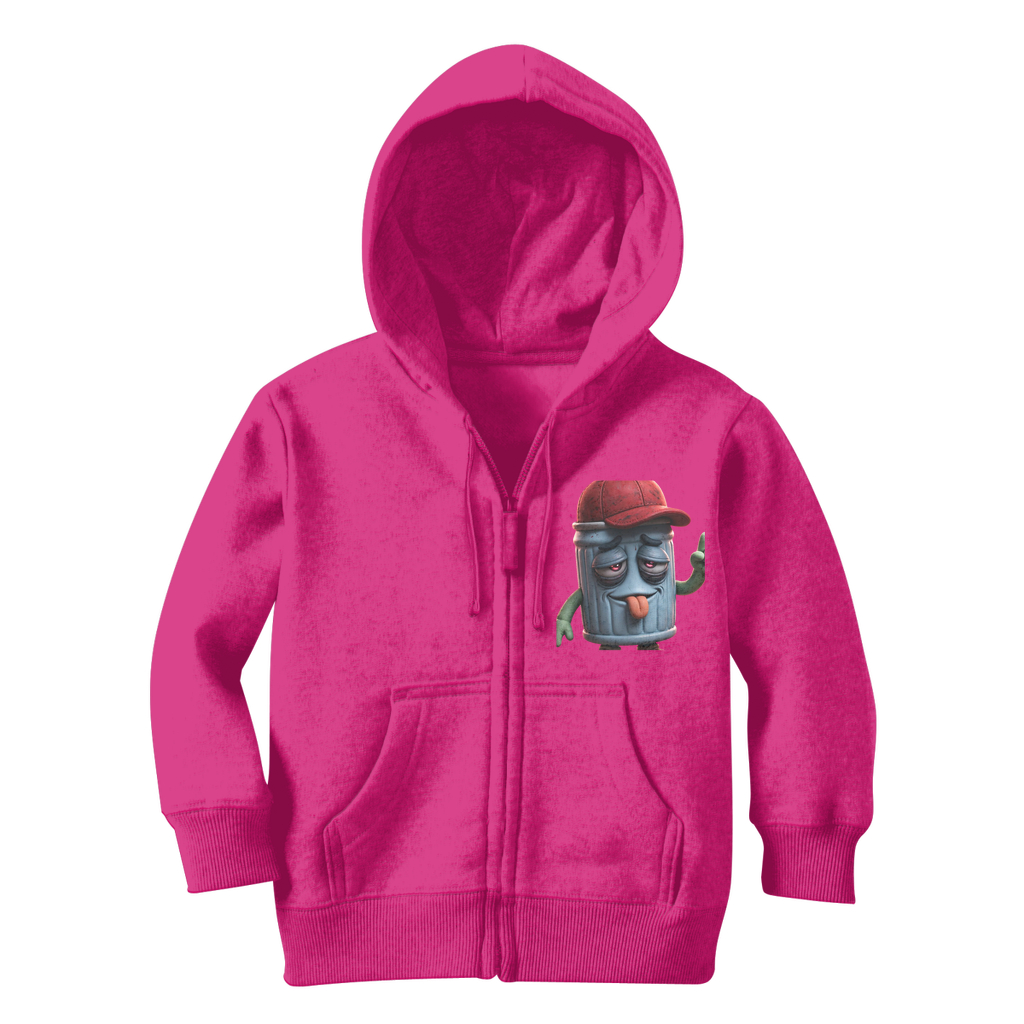 ANGRY CAN MAN 3.0 Classic Kids Zip Hoodie