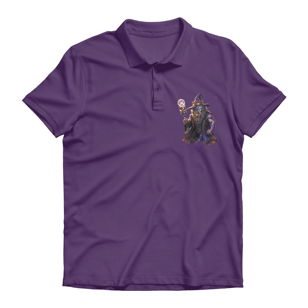 angry can man Premium Adult Polo Shirt