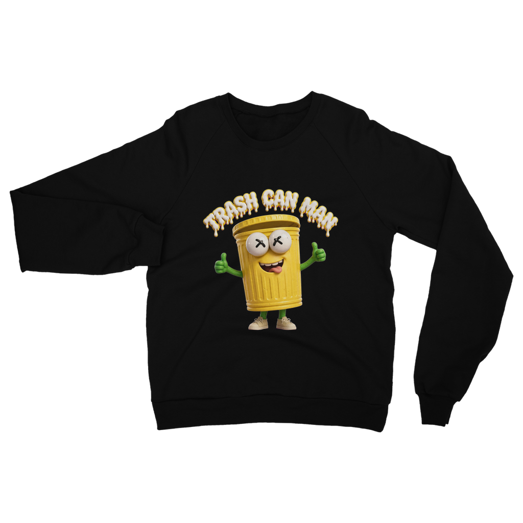 TRASH CAN MAN Classic Adult Sweatshirt