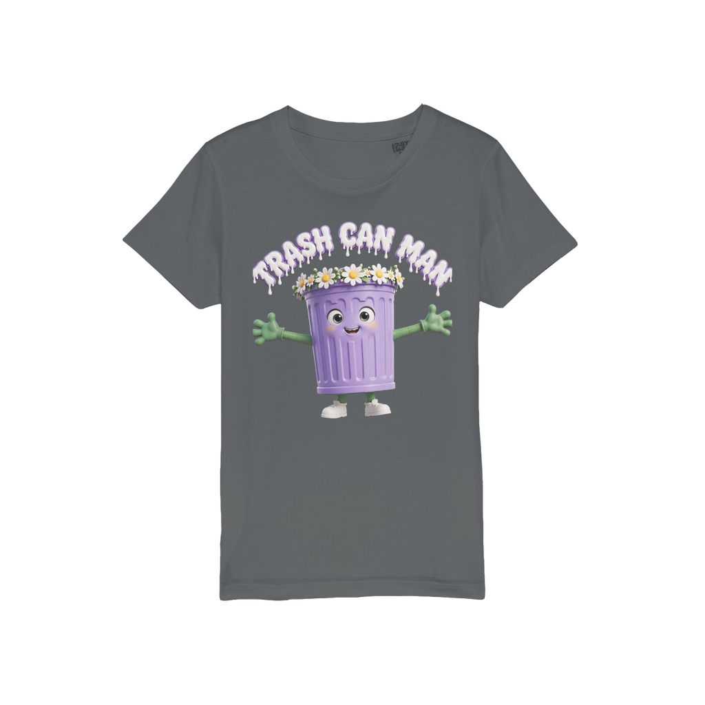 TRASH CAN MAN Organic Jersey Kids T-Shirt