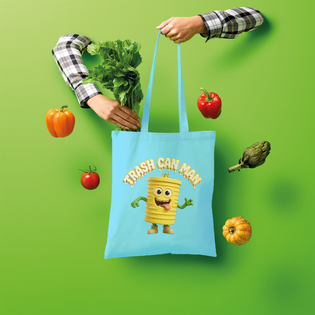 TRASH CAN MAN Shopper Tote Bag