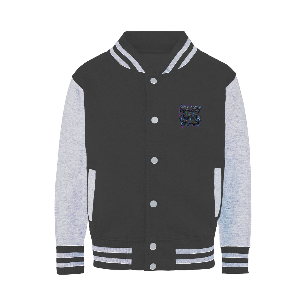 angry can man Varsity Jacket