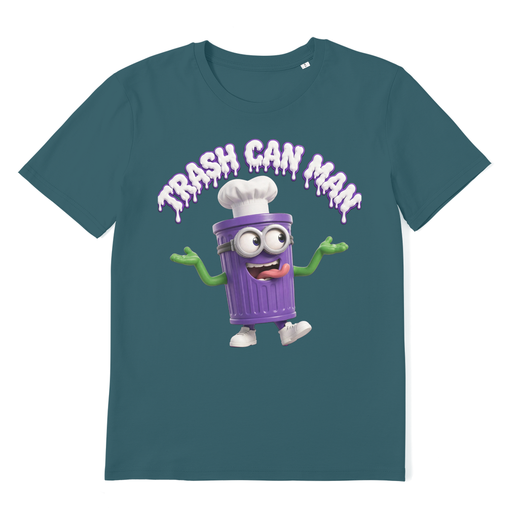 TRASH CAN MAN Premium Organic Adult T-Shirt