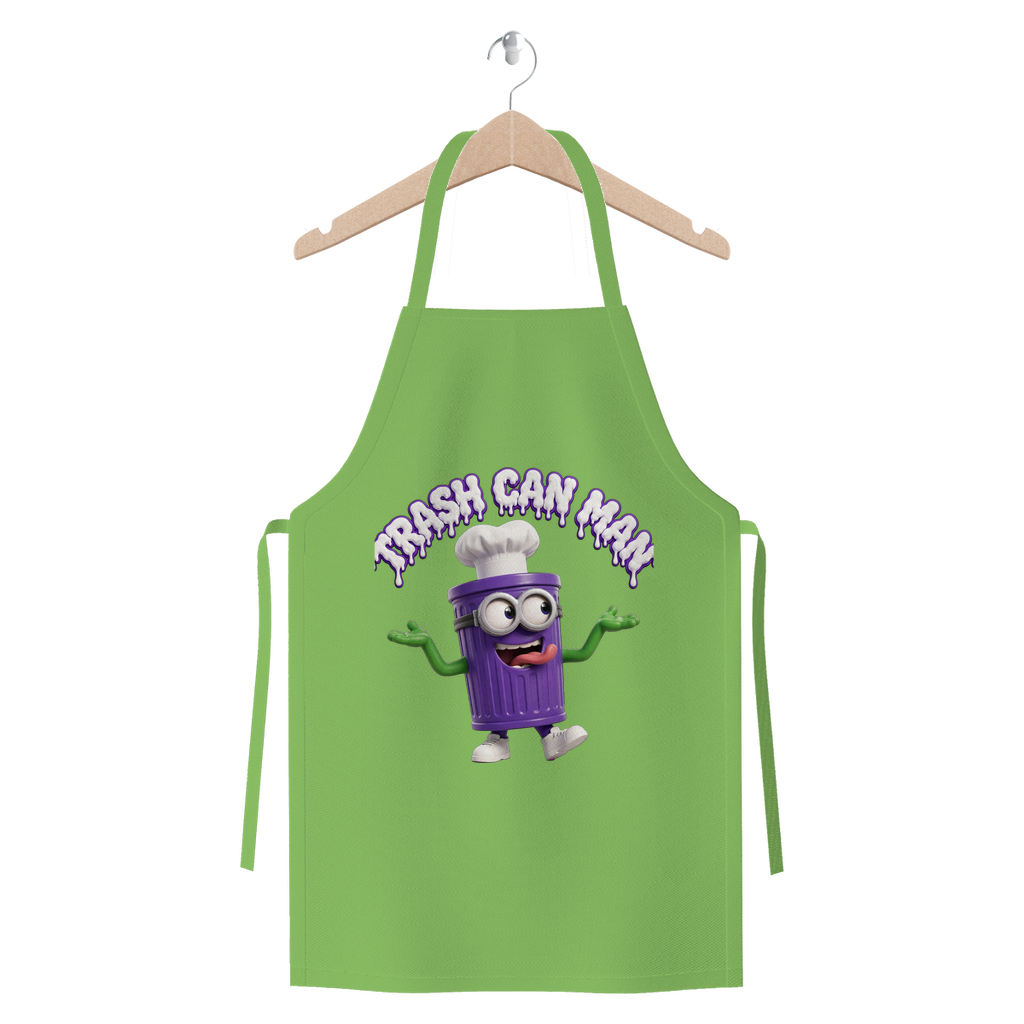 TRASH CAN MAN Premium Jersey Apron