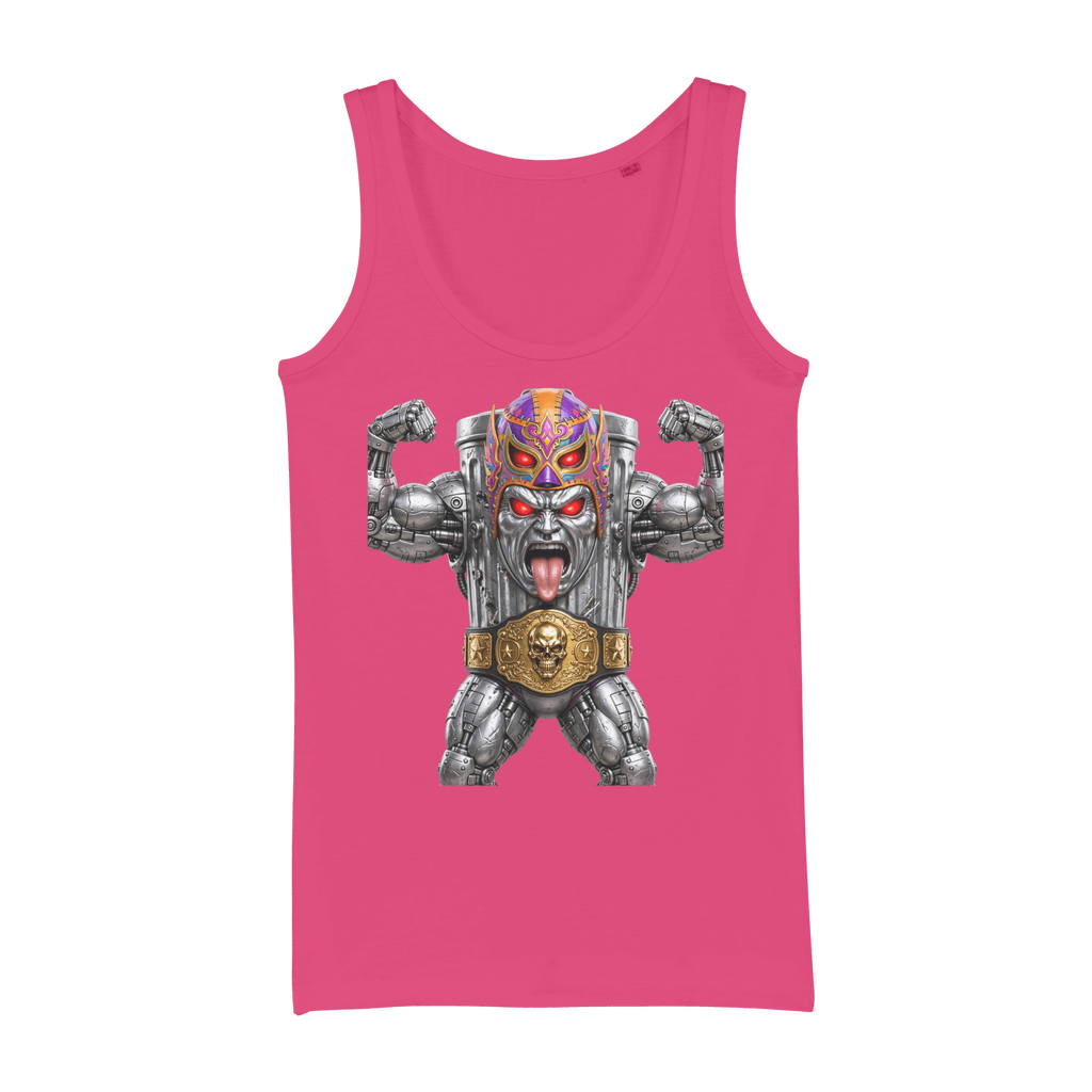 ANGRY CAN MAN 3.0 Organic Jersey Womens Tank Top
